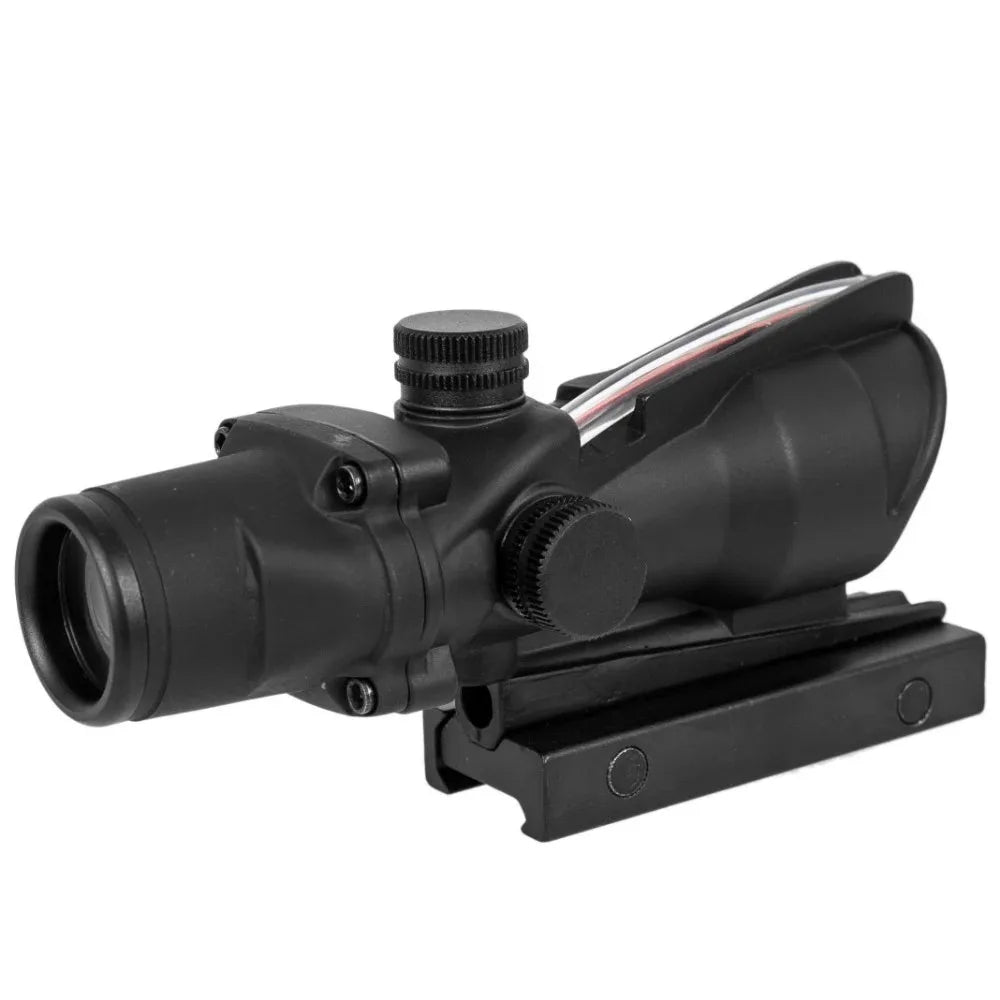 Tactical Hunting Riflescope - Red Dot Illuminated Optical Sight