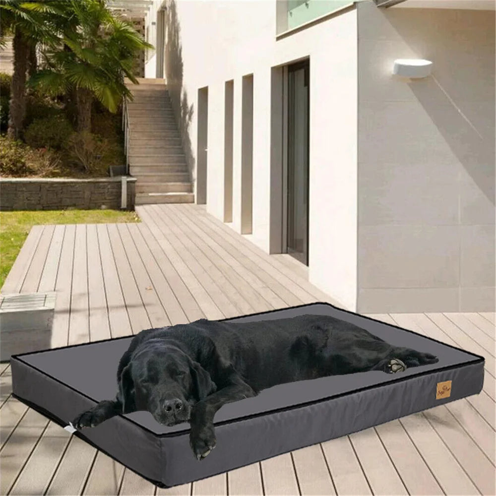 Large Waterproof Orthopedic Pet Mattress - with Removable Washable,Cover