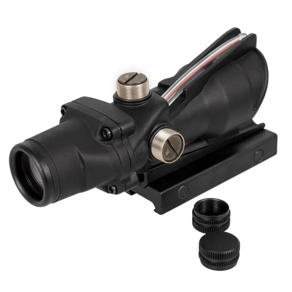 Tactical Hunting Riflescope - Red Dot Illuminated Optical Sight
