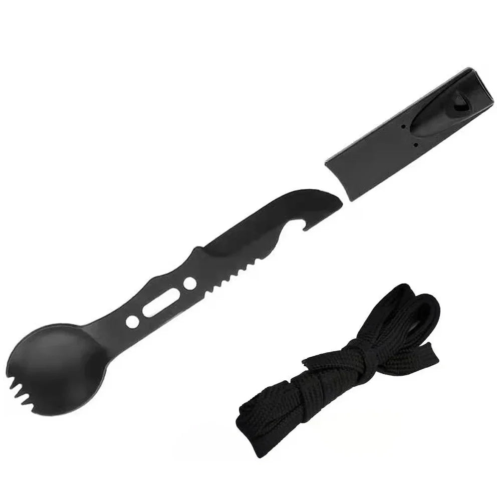 Camping Outdoor Stainless Steel Cutlery Set