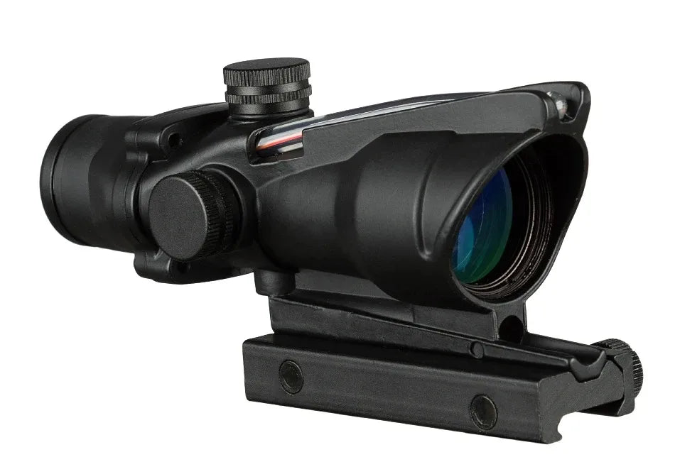 Tactical Hunting Riflescope - Red Dot Illuminated Optical Sight