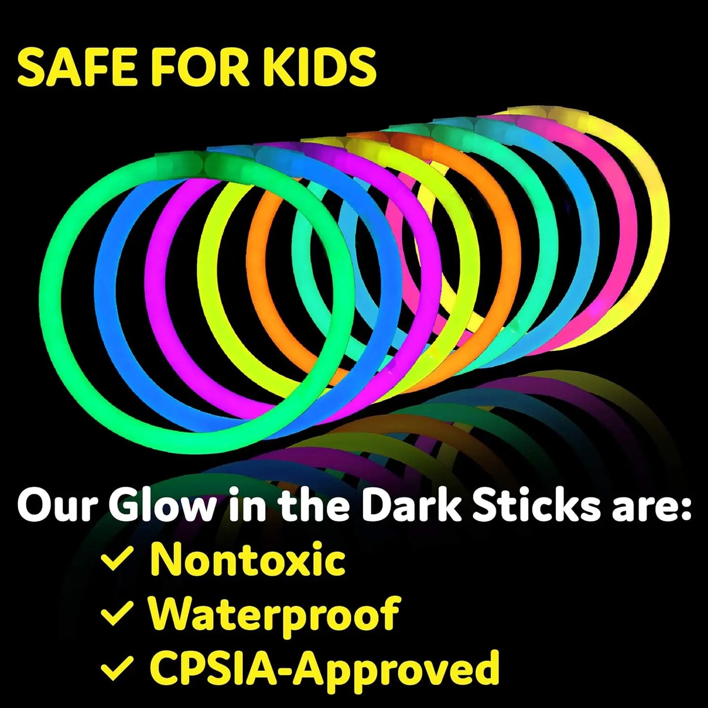 Ultra-Bright, Premium Glow Sticks