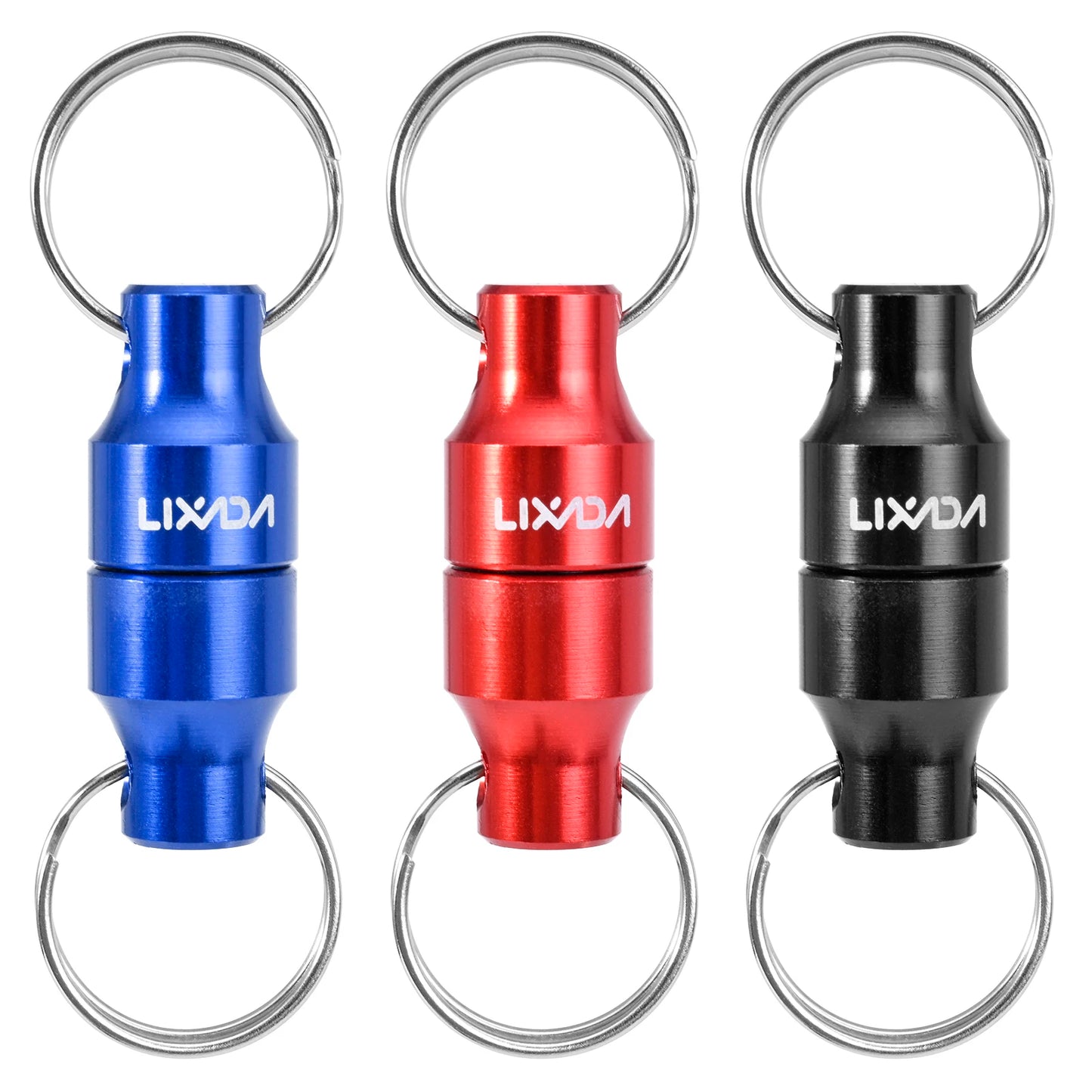 Fly Fishing Net Release Clip - Magnetic with Coiled Lanyard