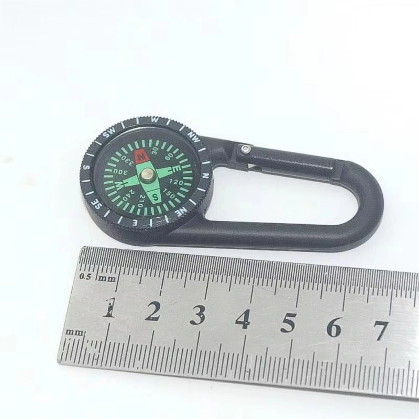 Mini, Lightweight Compass / Carabiner