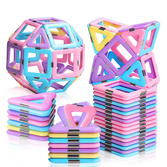 Magnetic Building Blocks Set - Creativity Toys for Kids