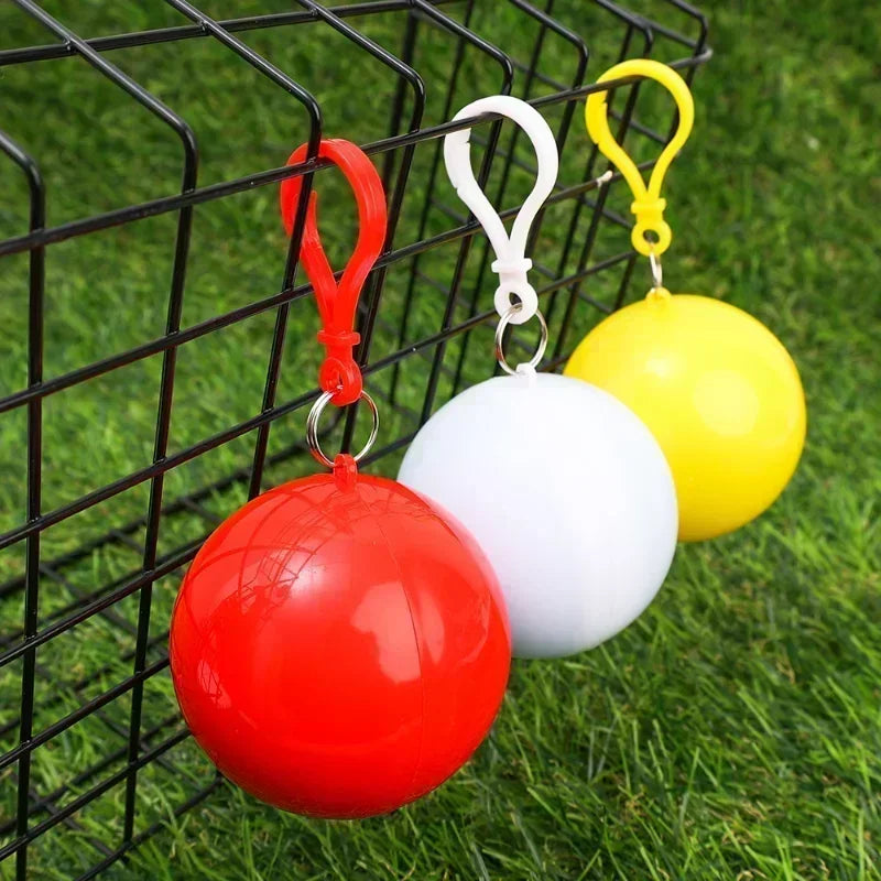 Portable Keyring Rain Poncho