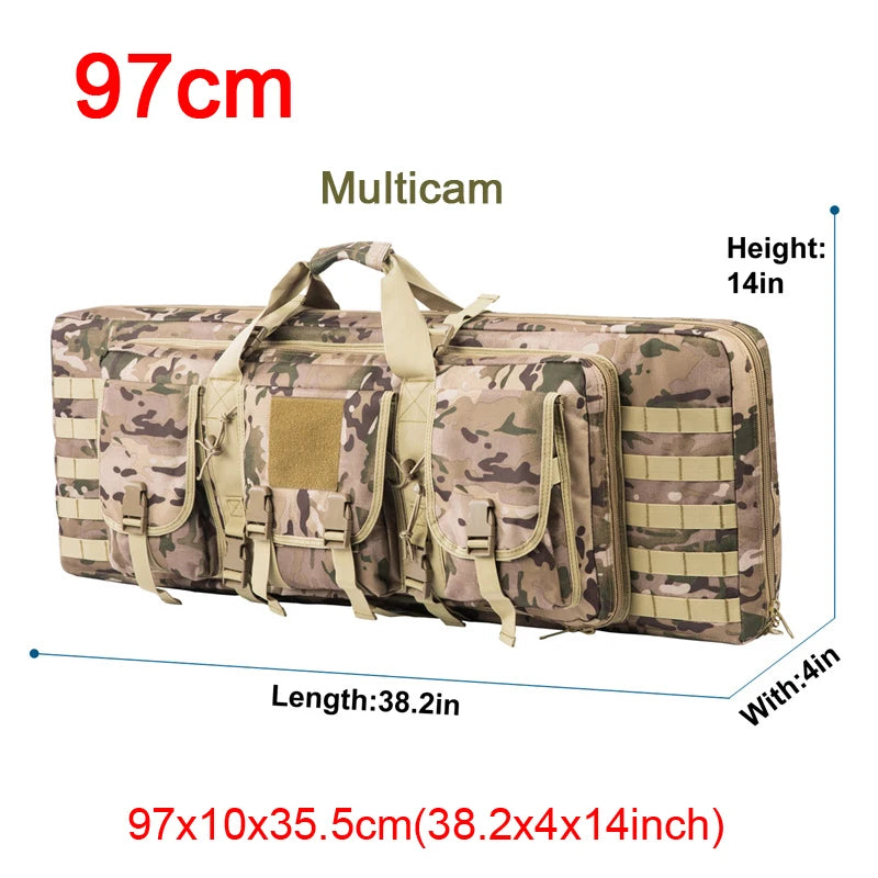 Tactical Double Airsoft Gun Case / Hunting Backpack