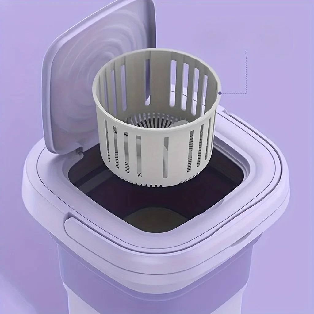 8L Portable Washing Machine with Spin Dryer