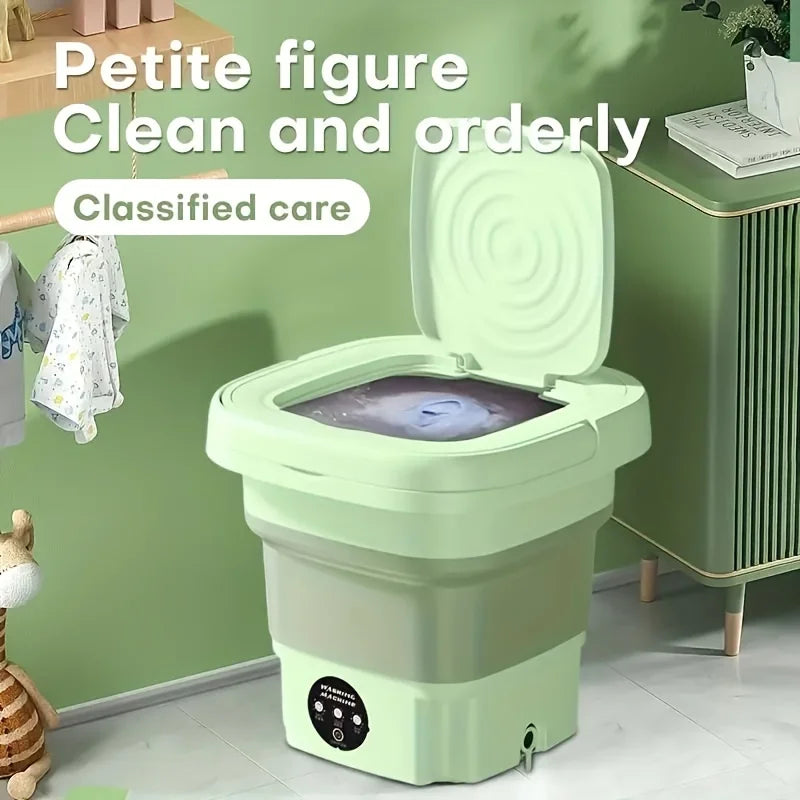 8L Portable Washing Machine with Spin Dryer