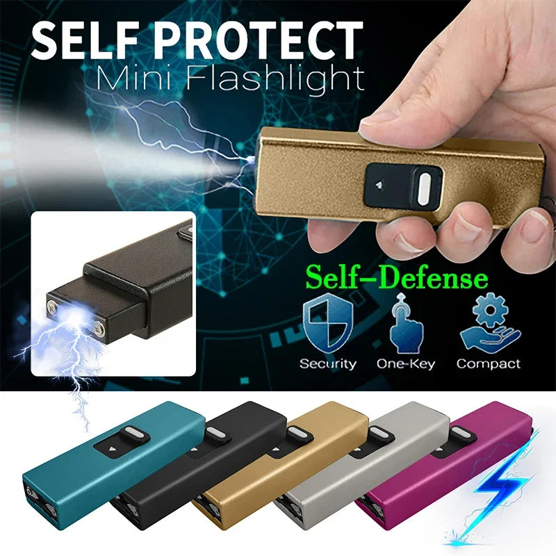 Rechargeable Mini Self-Defense Flashlight