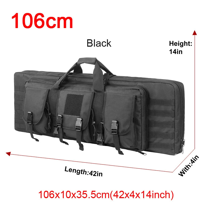 Tactical Double Airsoft Gun Case / Hunting Backpack