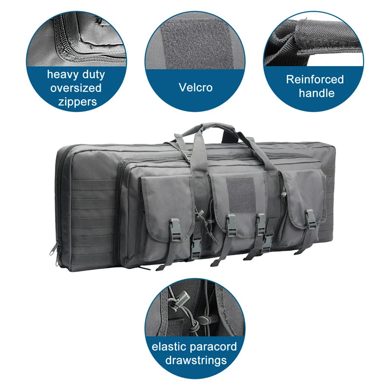 Tactical Double Airsoft Gun Case / Hunting Backpack