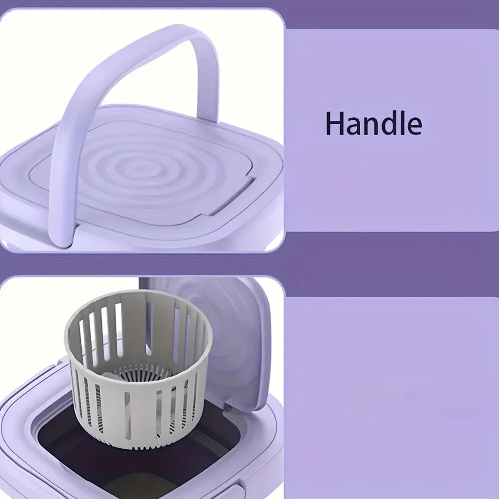 8L Portable Washing Machine with Spin Dryer