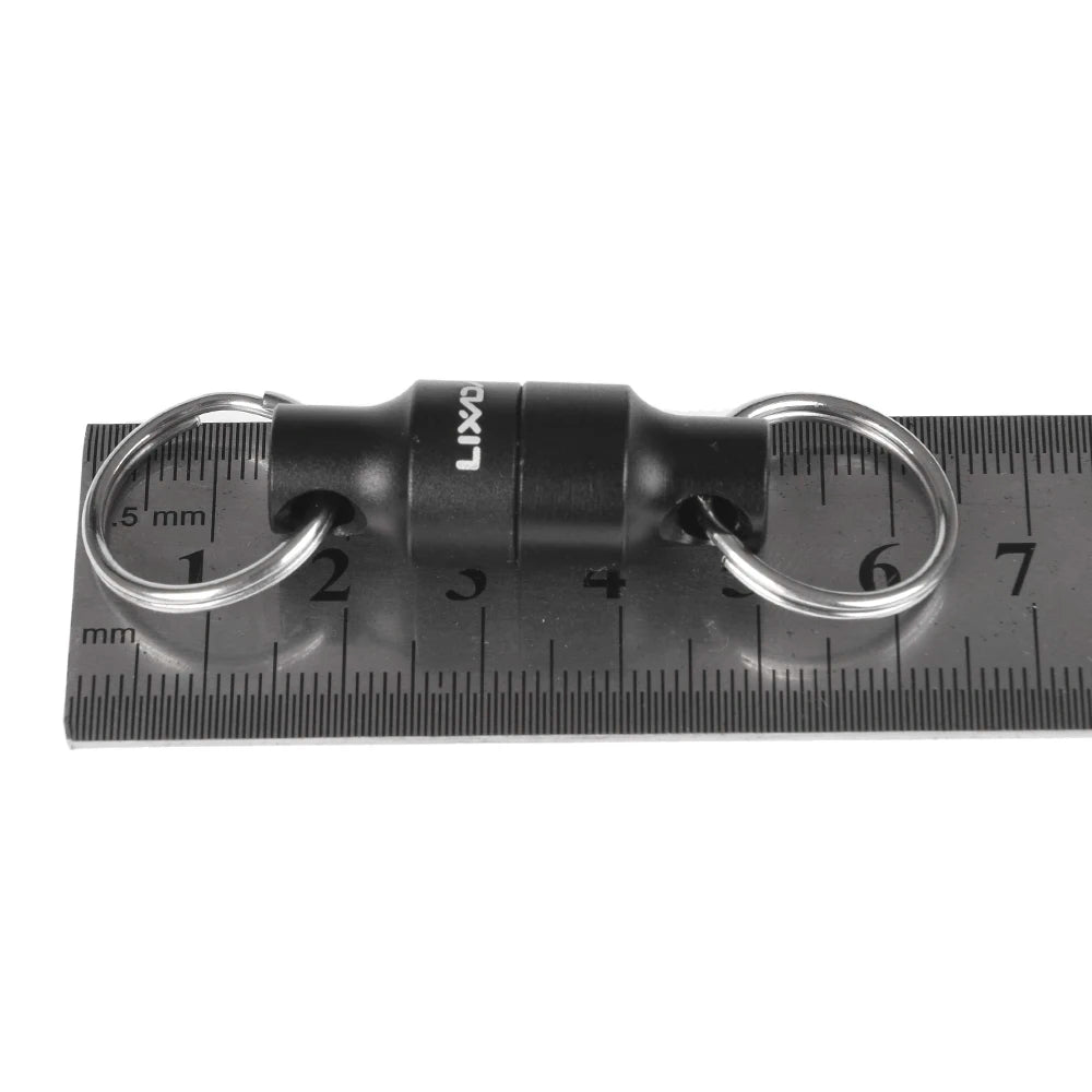 Fly Fishing Net Release Clip - Magnetic with Coiled Lanyard
