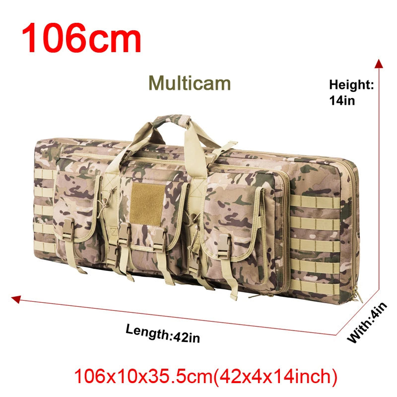 Tactical Double Airsoft Gun Case / Hunting Backpack
