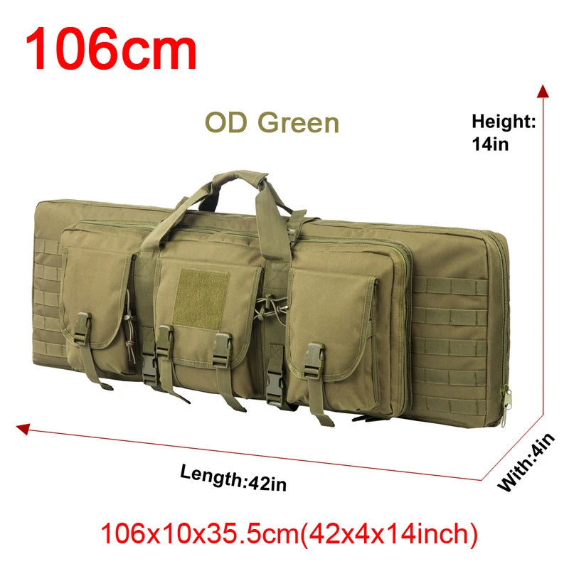Tactical Double Airsoft Gun Case / Hunting Backpack
