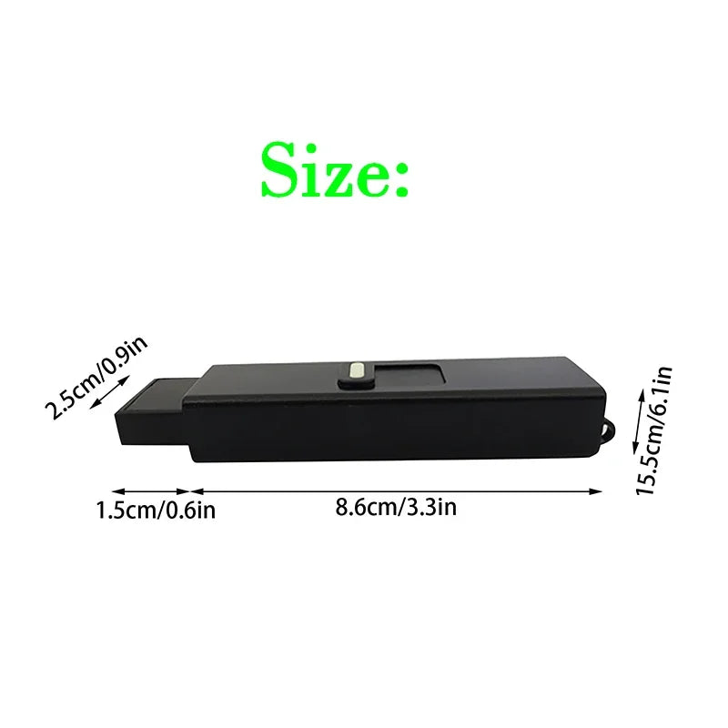 Rechargeable Mini Self-Defense Flashlight