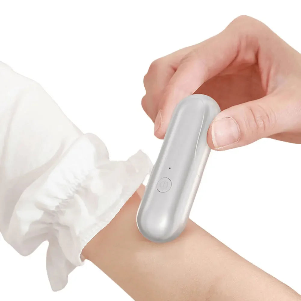 Portable Mosquito Insect Bite Relieve Itching Pen Natural Electric Insect Bite Healer Chemical-Free for Camping Travel Outdoor