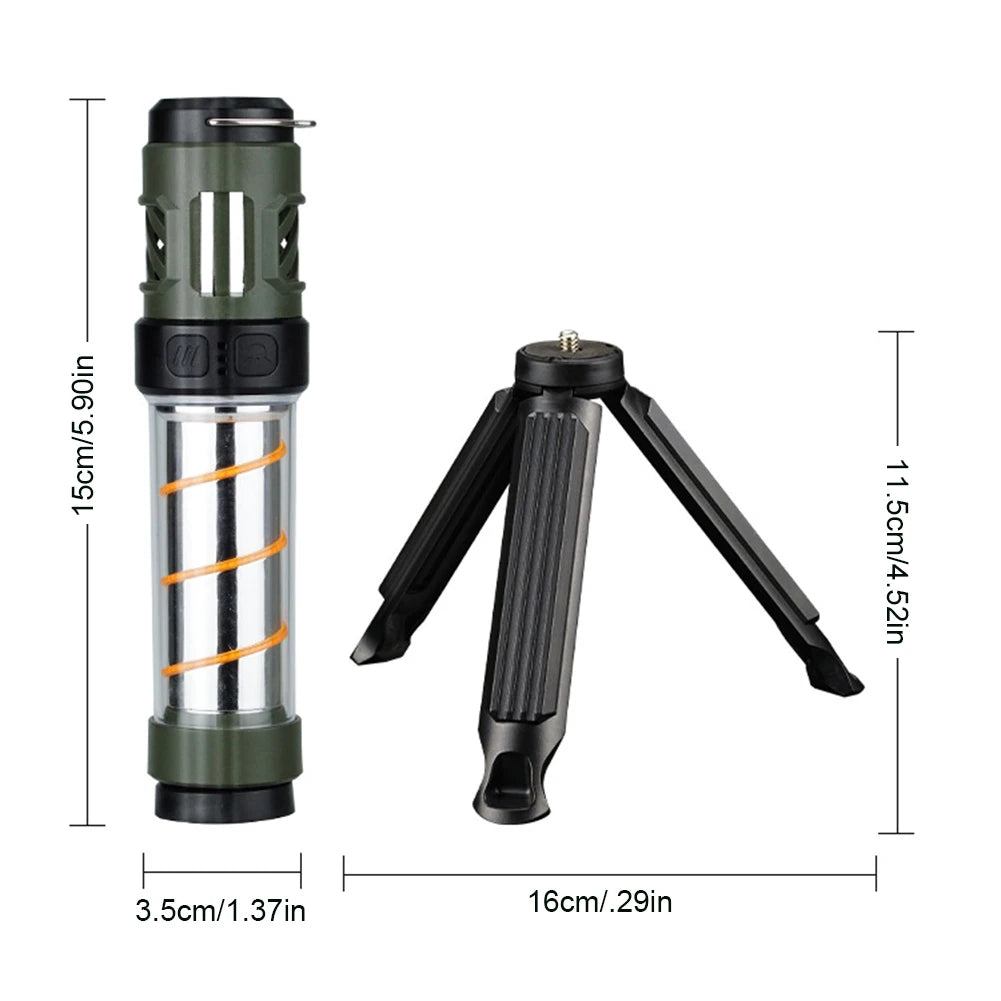 3 in 1 Mosquito Repeller Lamp - Waterproof, Outdoor Tripod