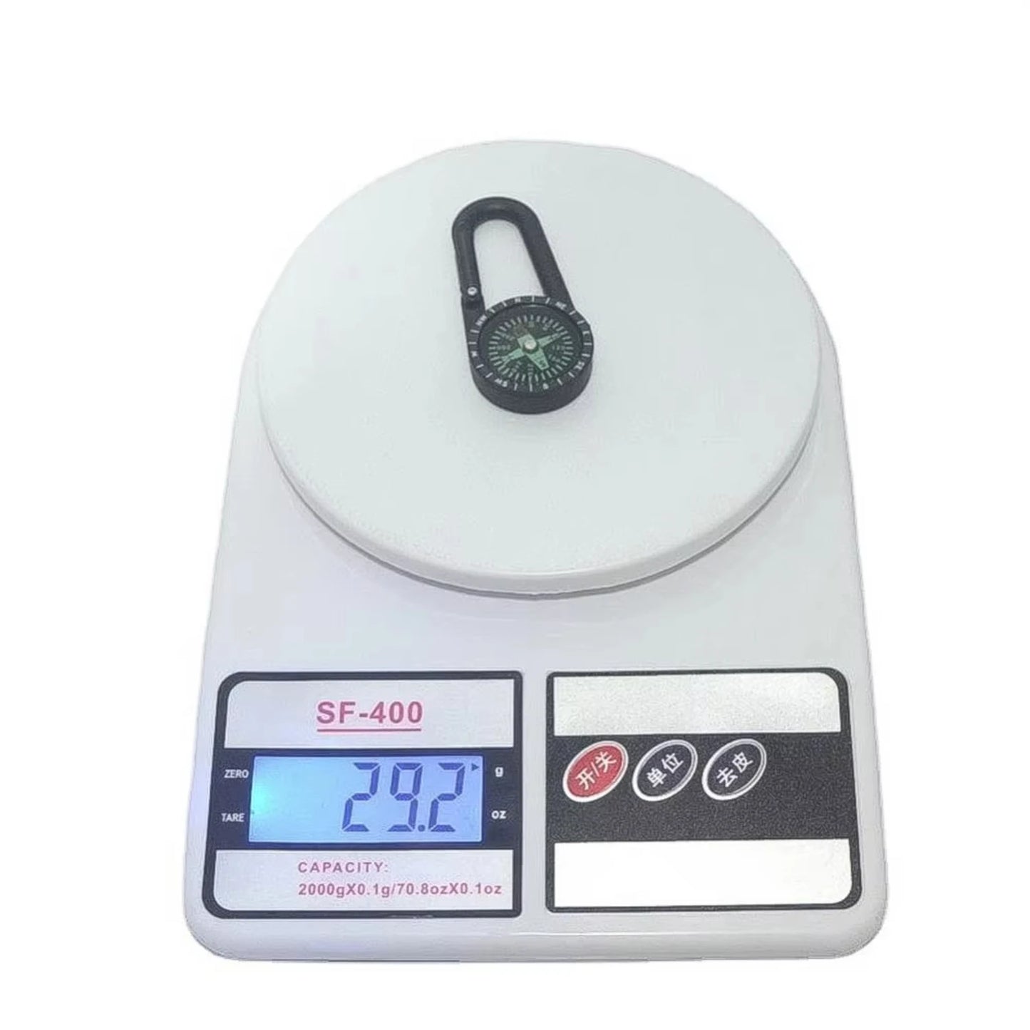 Mini, Lightweight Compass / Carabiner