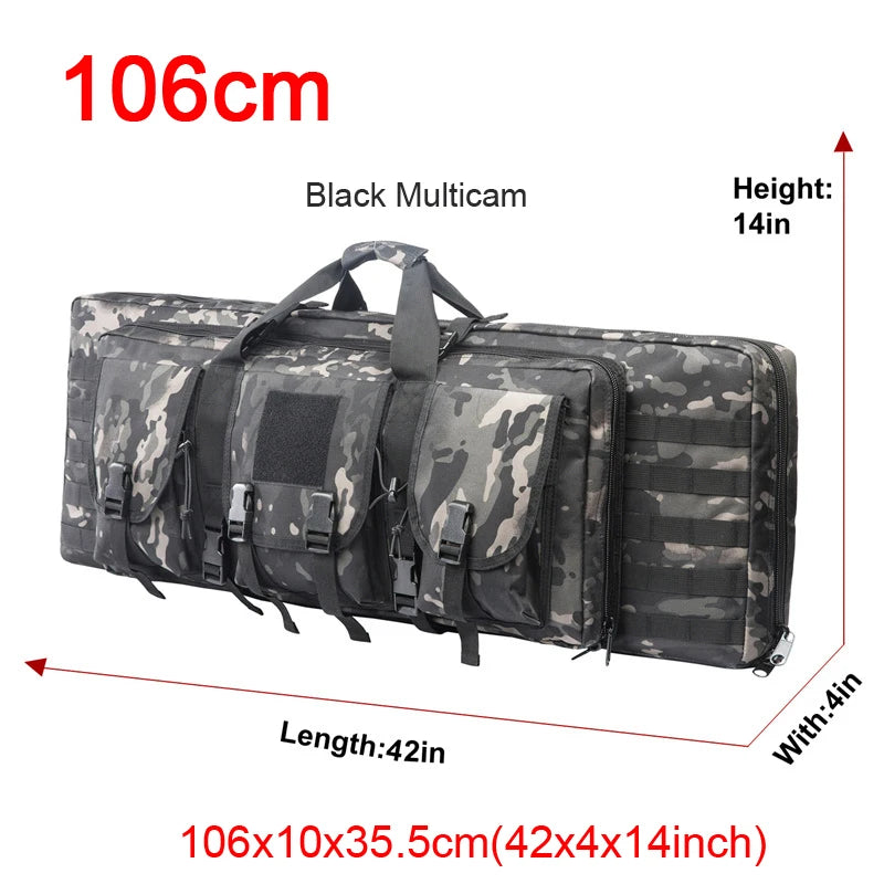Tactical Double Airsoft Gun Case / Hunting Backpack
