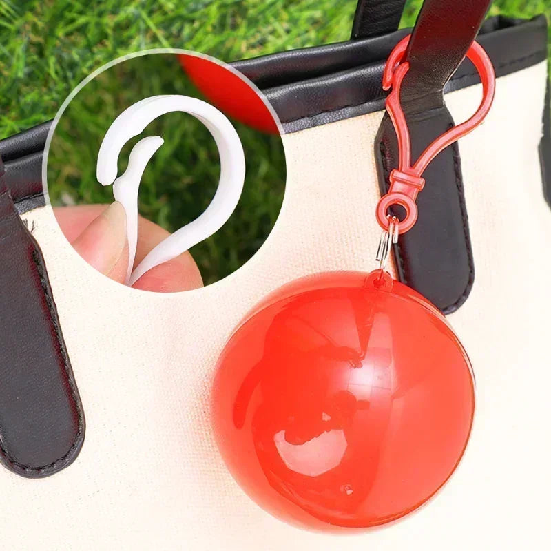 Portable Keyring Rain Poncho
