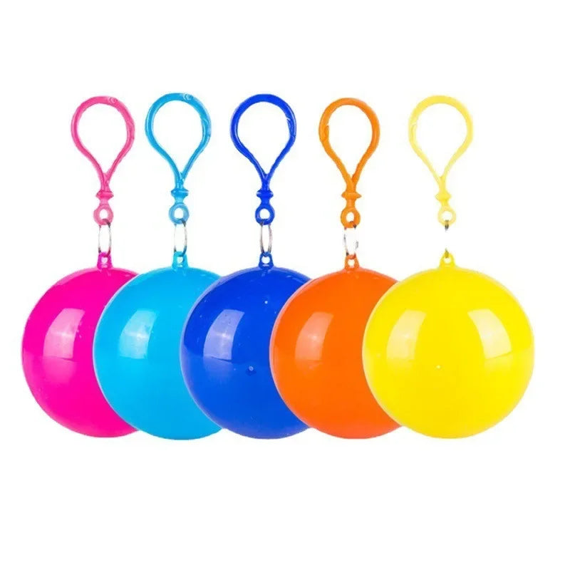 Portable Keyring Rain Poncho