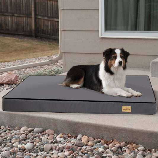 Large Waterproof Orthopedic Pet Mattress - with Removable Washable,Cover