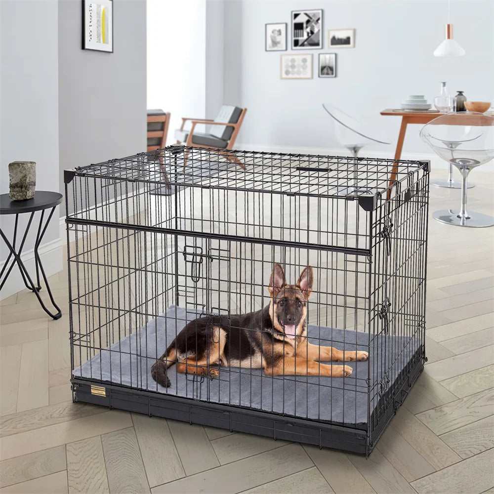 Large Waterproof Orthopedic Pet Mattress - with Removable Washable,Cover