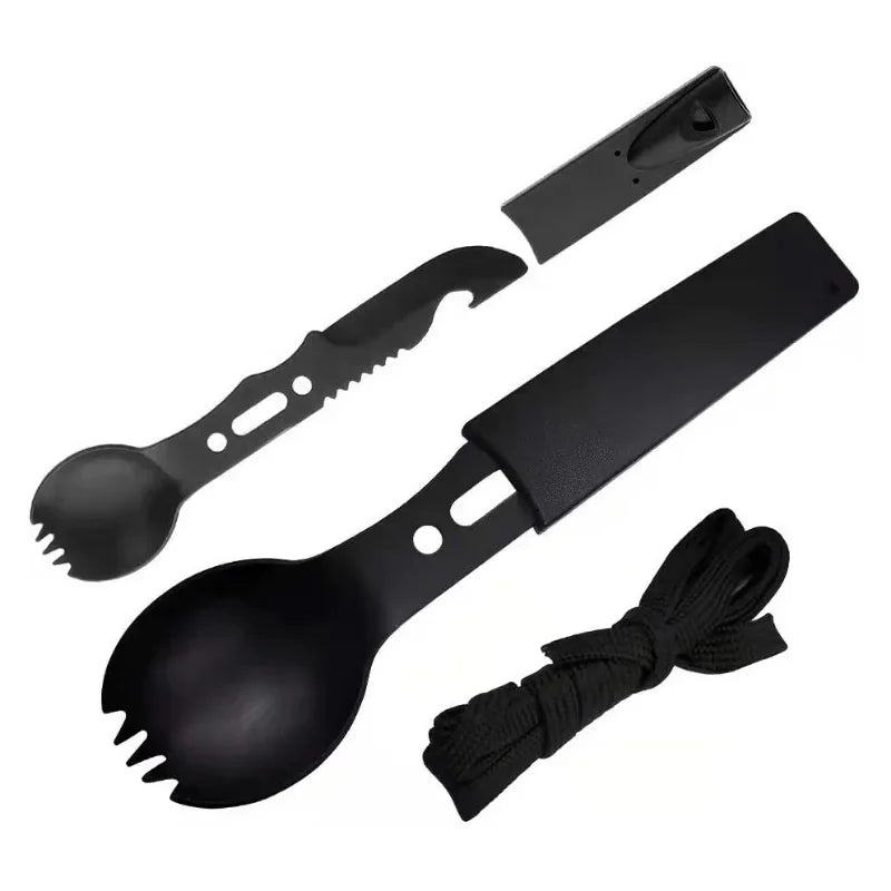 Camping Outdoor Stainless Steel Cutlery Set